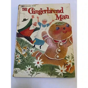 The Gingerbread Man by Bernie Bill Rutherford 1963 Whitman Vintage Book Collect